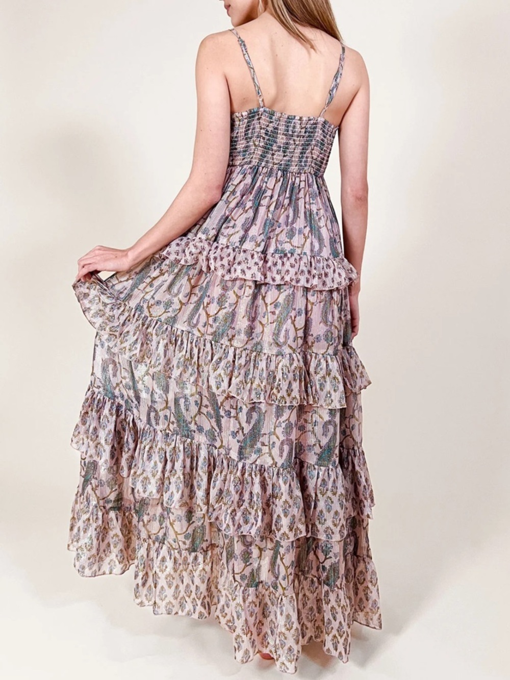 NEW - Debbie Katz Adelle Tiered Dress - Picture 2 of 8
